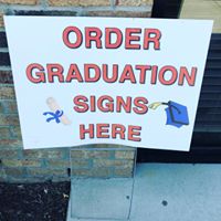 Order Graduation Sign
